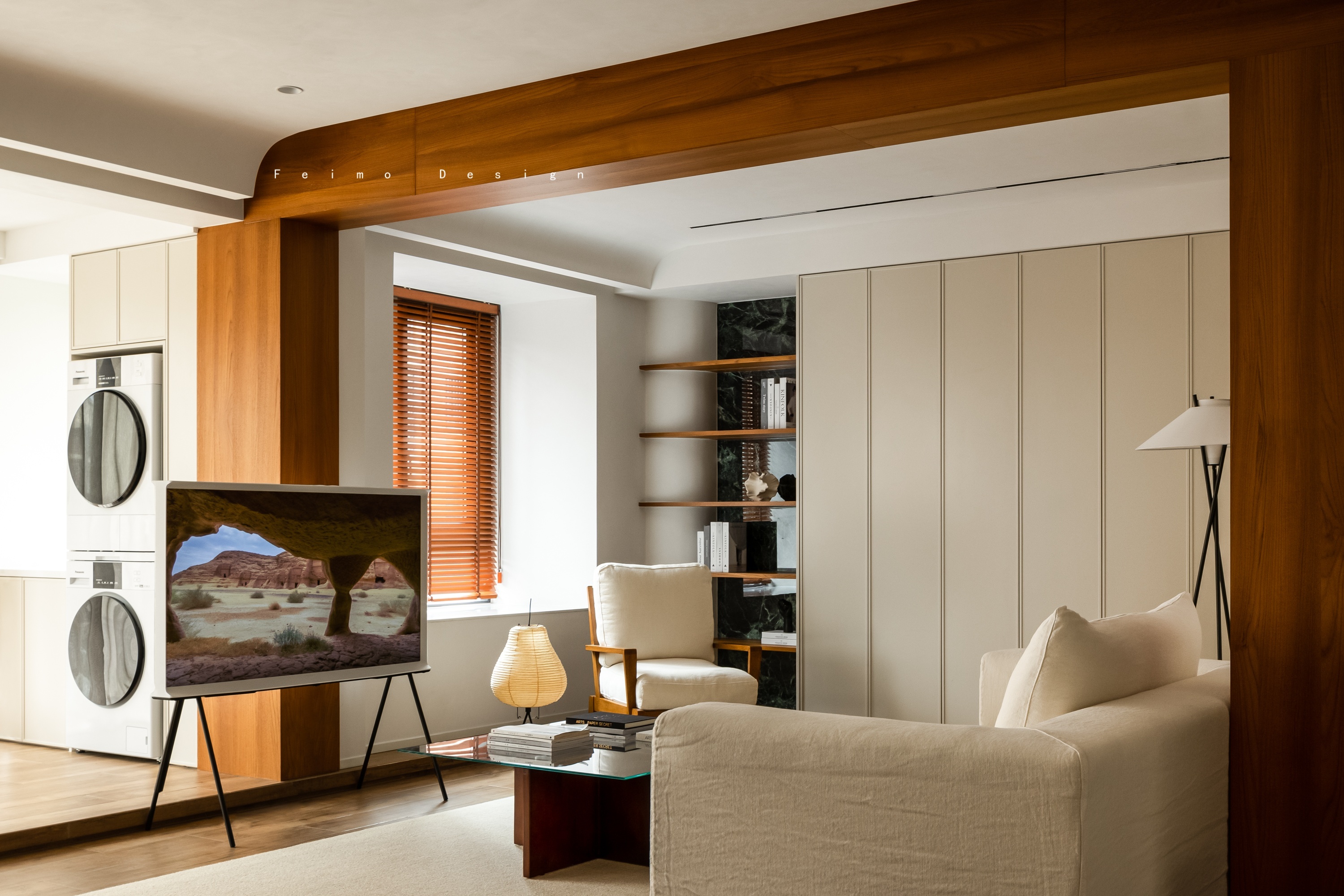 147㎡中古风的家丨飞墨设计-1