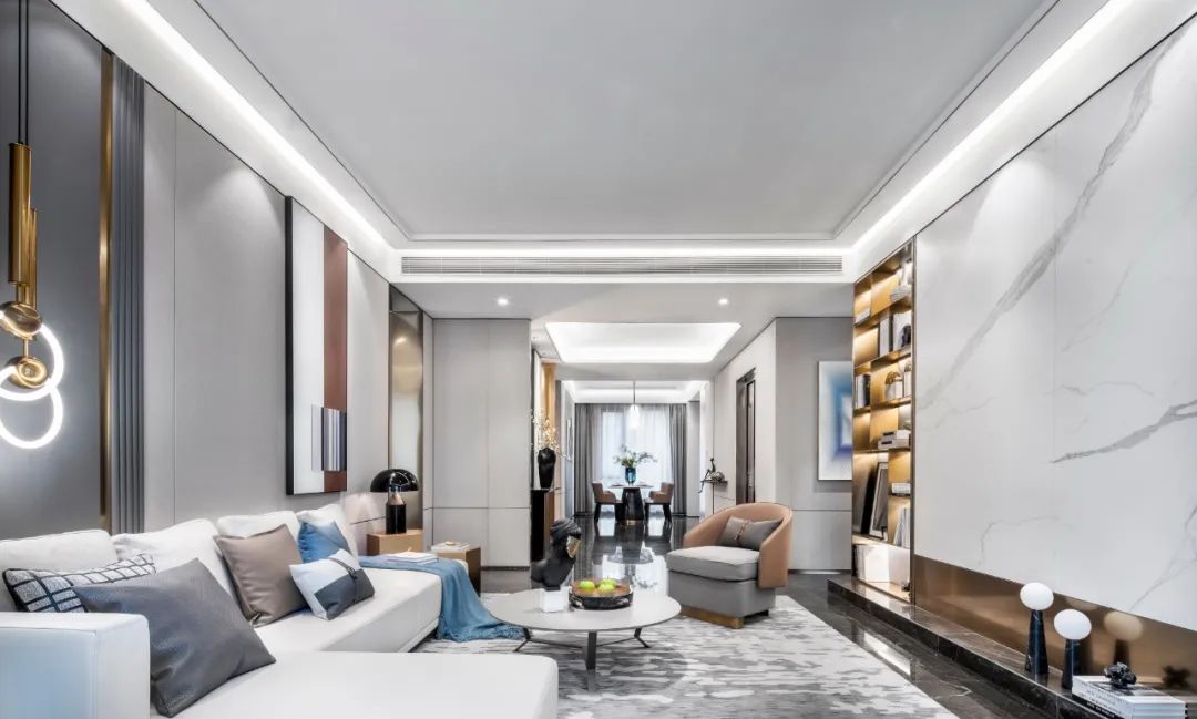  派尚设计丨石家庄 润江集团 · 润江府 样板房 室内设计 丨中国石家庄-3
