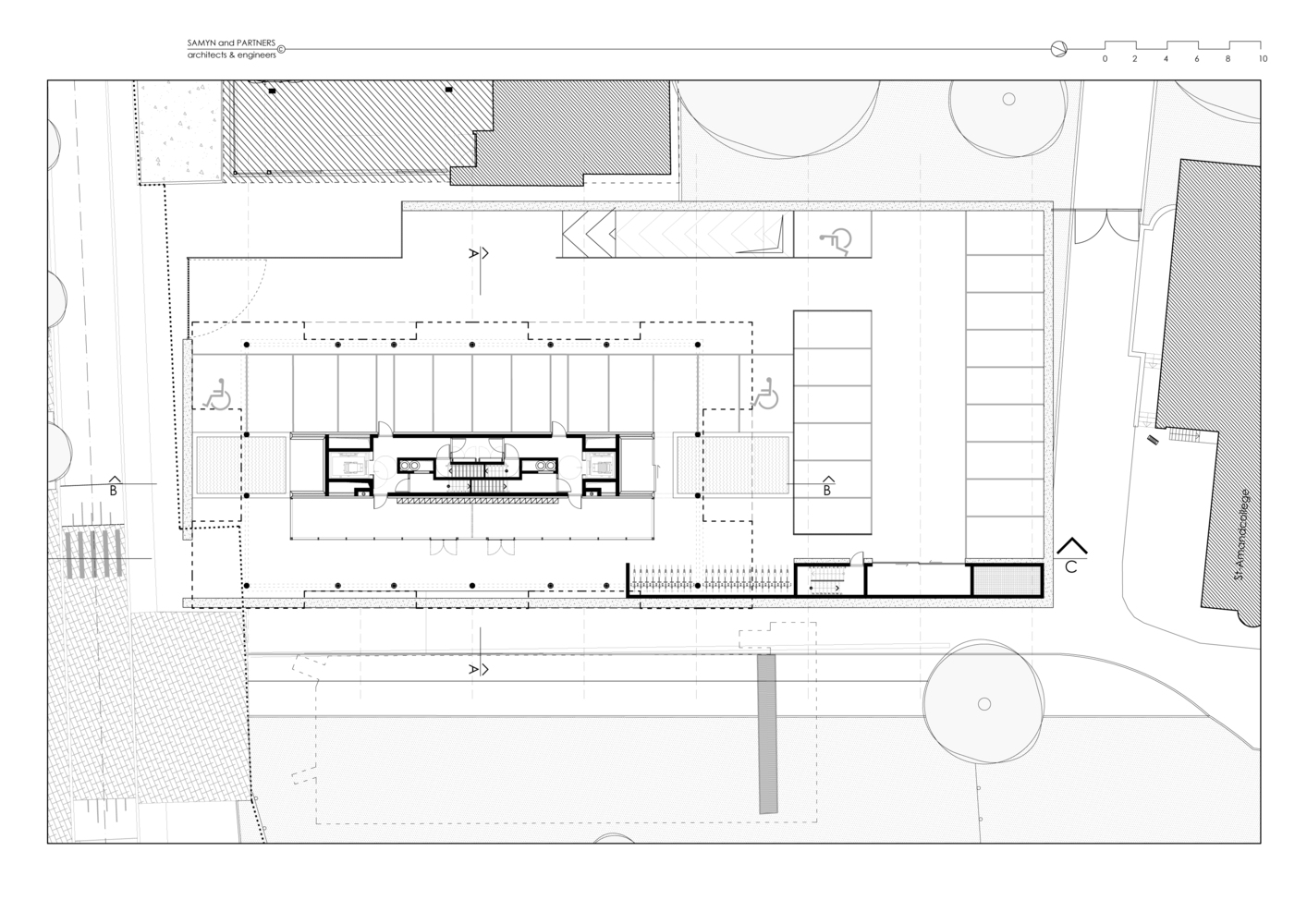 比利时 KTower 垂直城市公寓丨Philippe Samyn and Partners-54