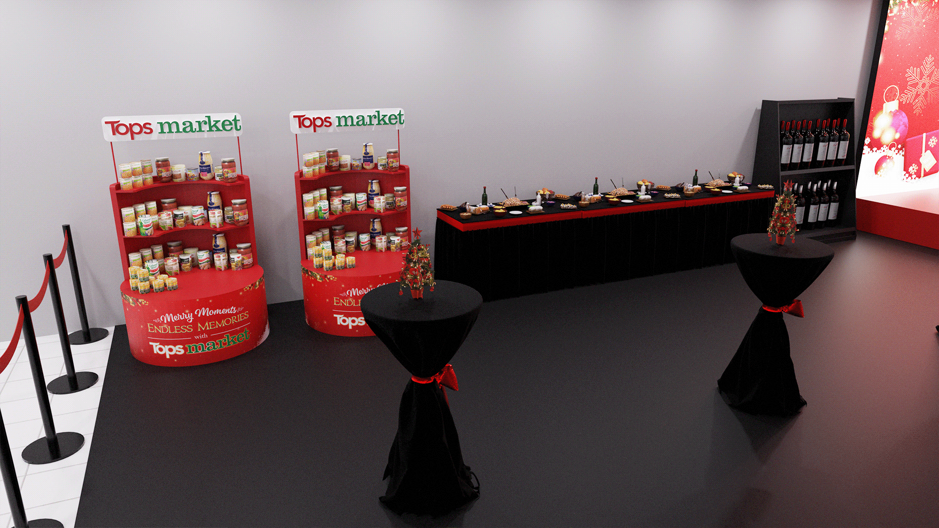 2023 年圣诞节 3D 布局活动-5