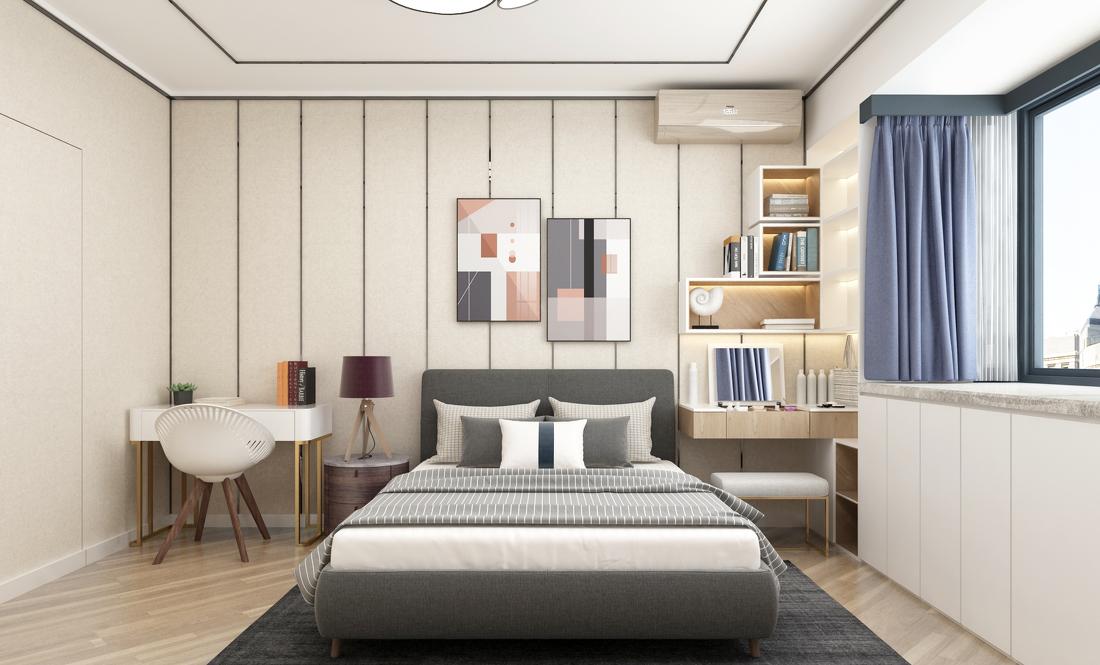 美丽色赋 · 极简线条诠释温馨家居之美丨中国北京-9