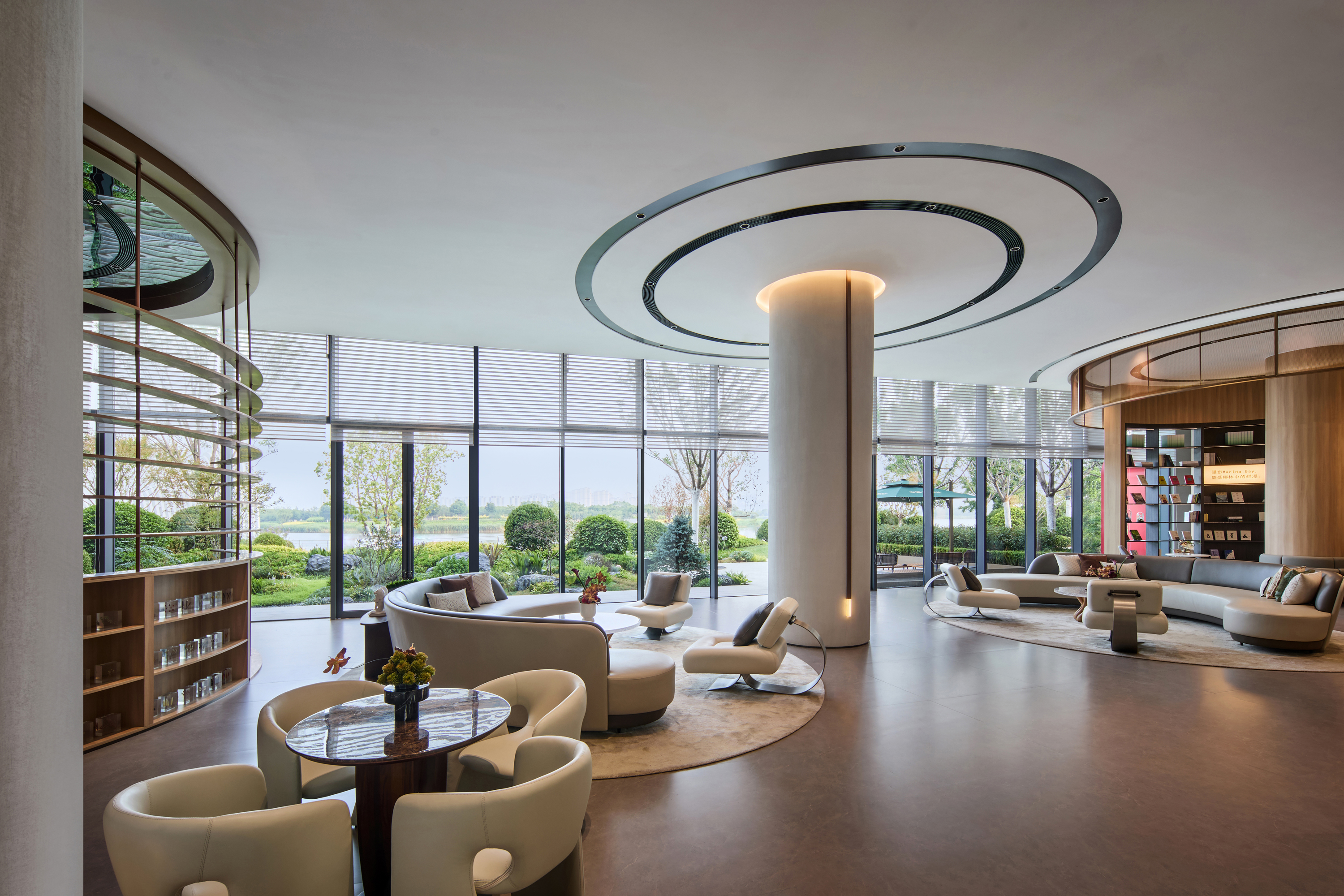 天津中新澜湖庭丨中国天津丨硬装设计为引擎联合设计,建筑设计为方标世纪建筑设计,景观设计为现工设计-79