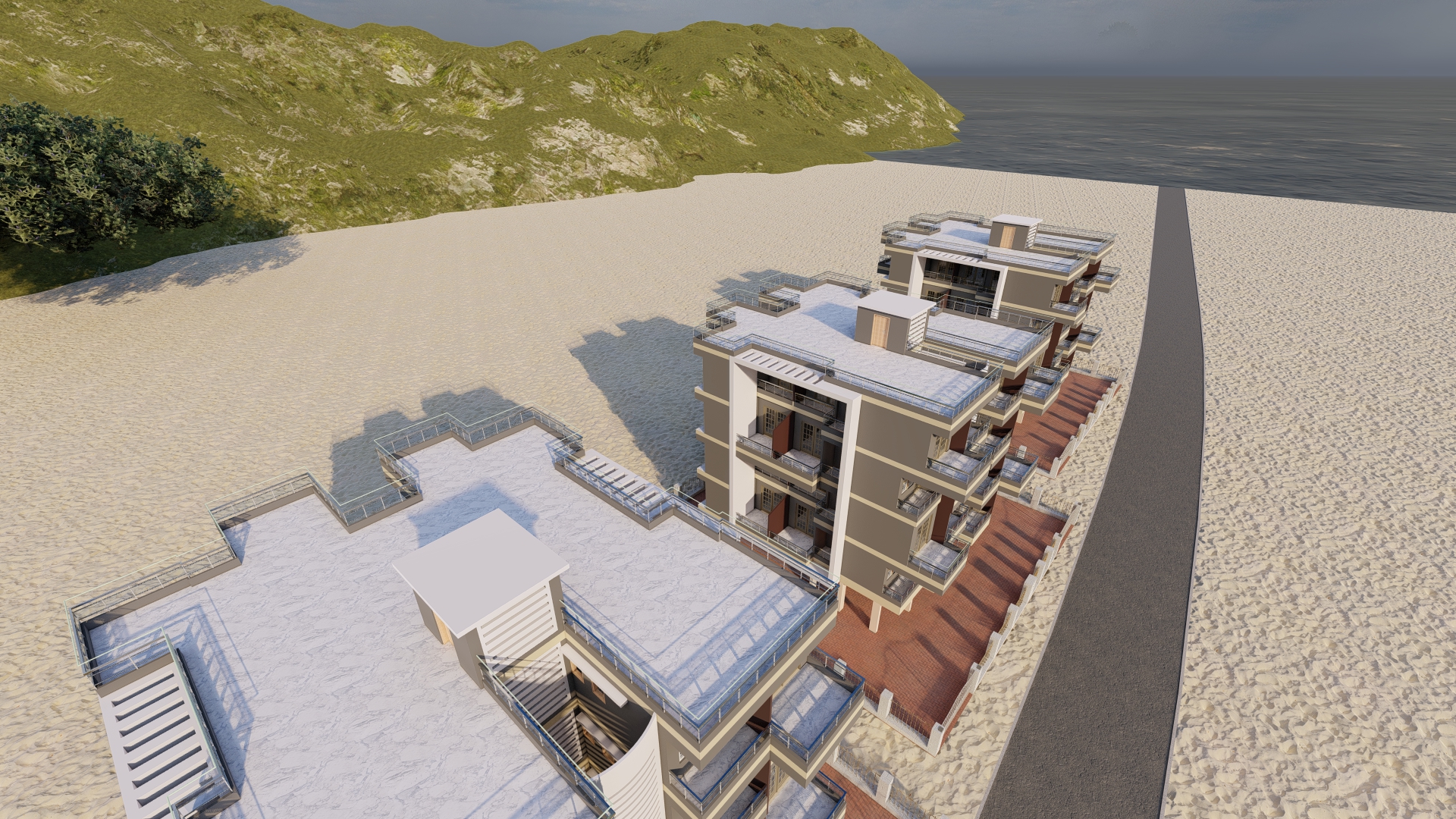 Revit Design House Exterior-4