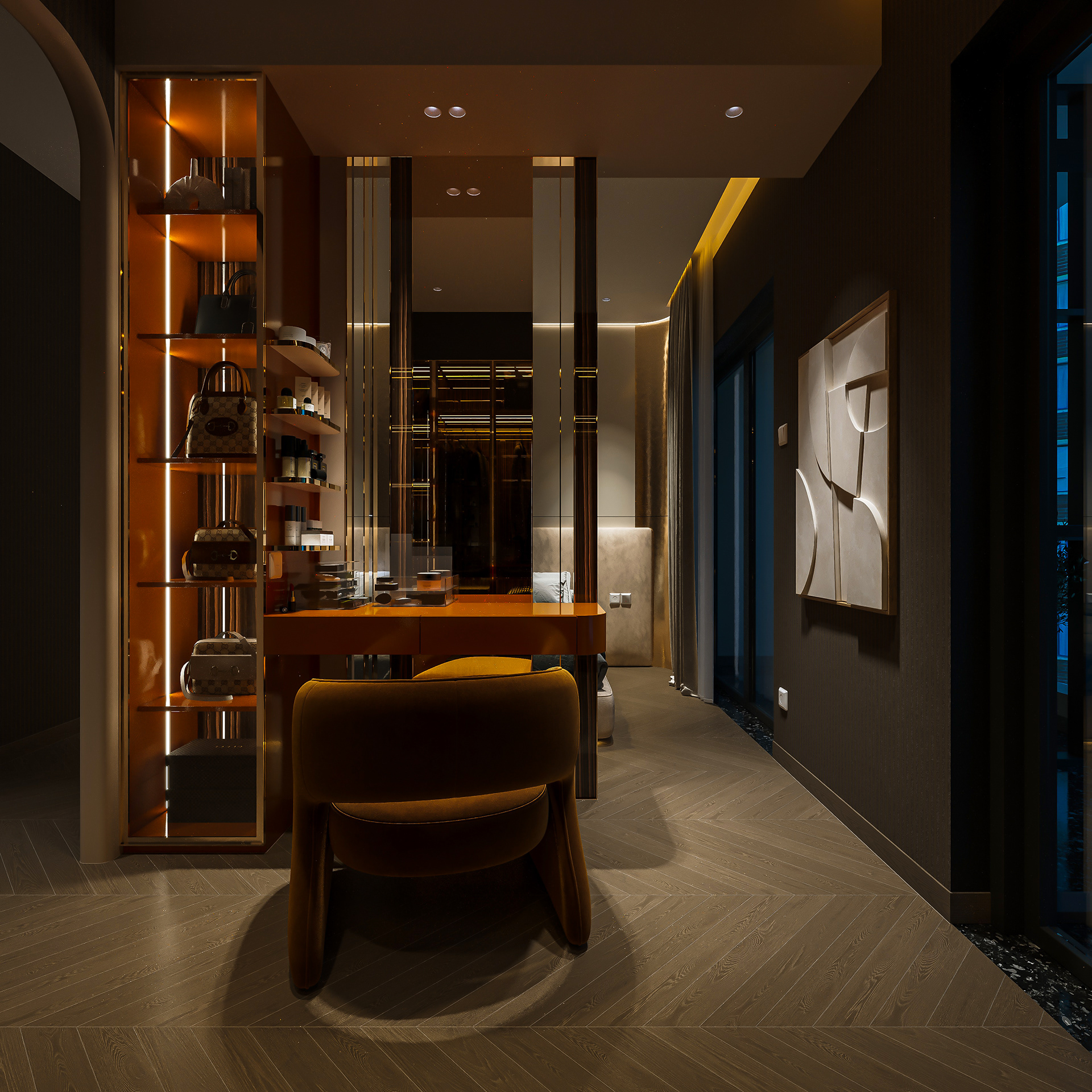 MASTERBEDROOM 卧室公寓丨K&Bstudio-15