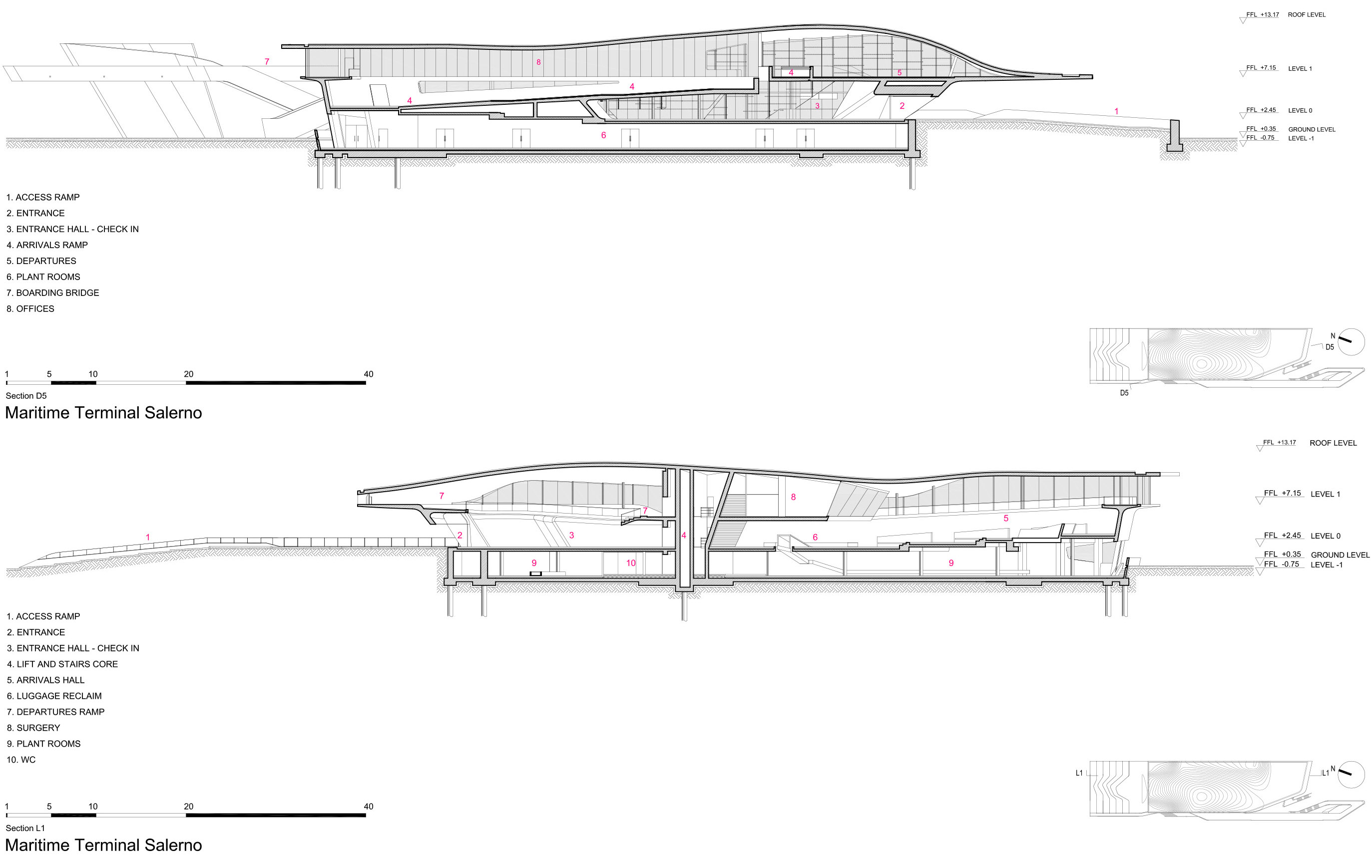 萨勒诺海运码头，意大利 / Zaha Hadid Architects-47