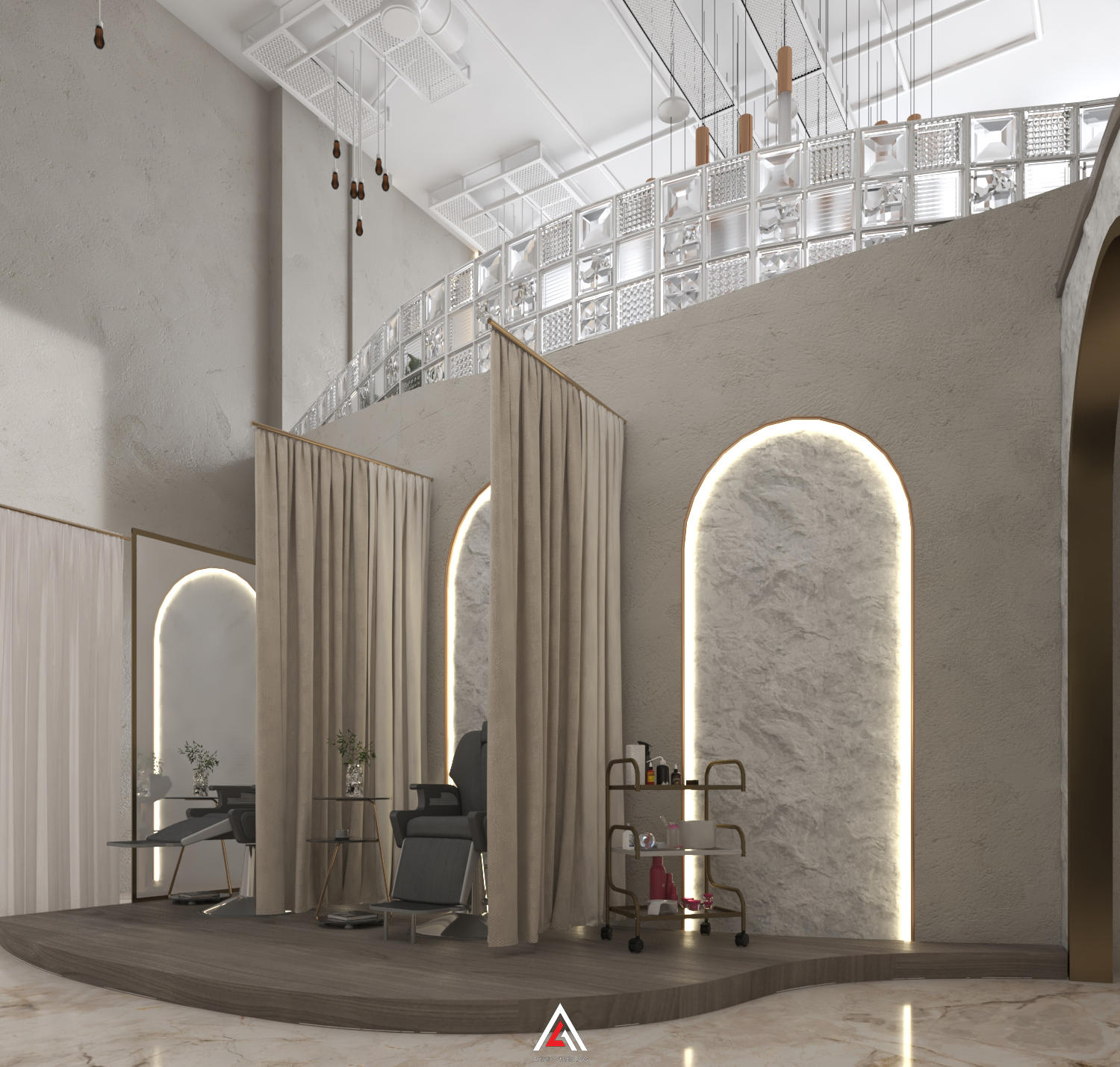 利雅得男士水疗中心丨沙特阿拉伯利雅得丨ARTISTIC STUDIO CG-12