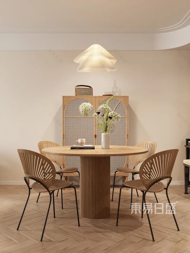 90后独居女性100㎡的高颜值奶油风,每一平米都治愈人心-25