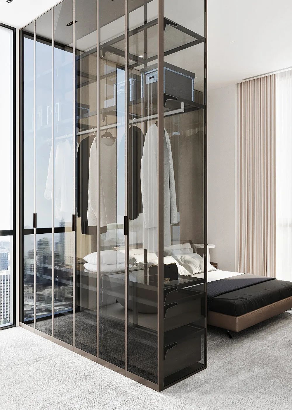 现代轻奢公寓设计丨CHRISTINA BENNETT-42