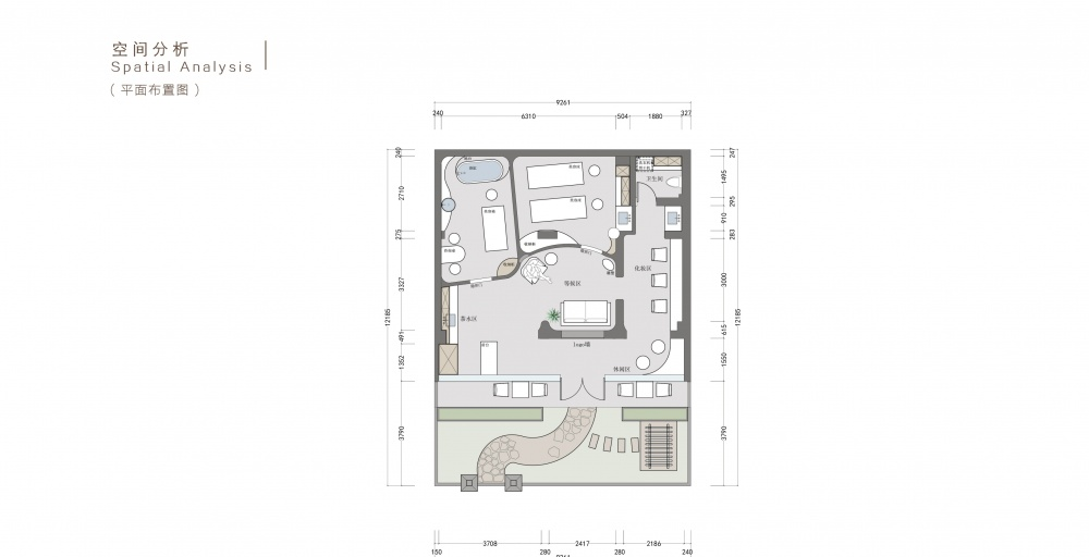 法式浪漫美容会所,五感体验愉悦空间-1