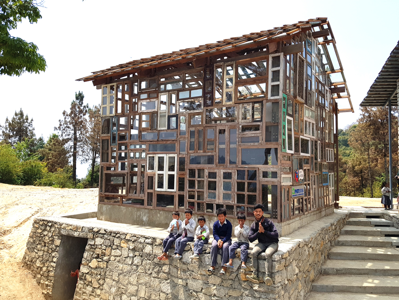 尼泊尔 Dhoksan 小学扩建工程丨supertecture gUG-5