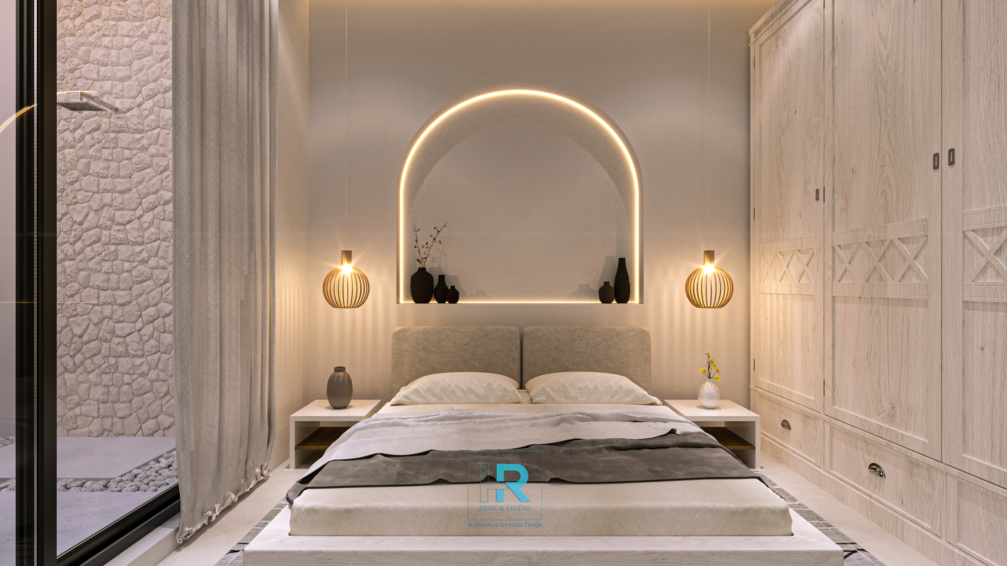 Moroccan villa interior-4