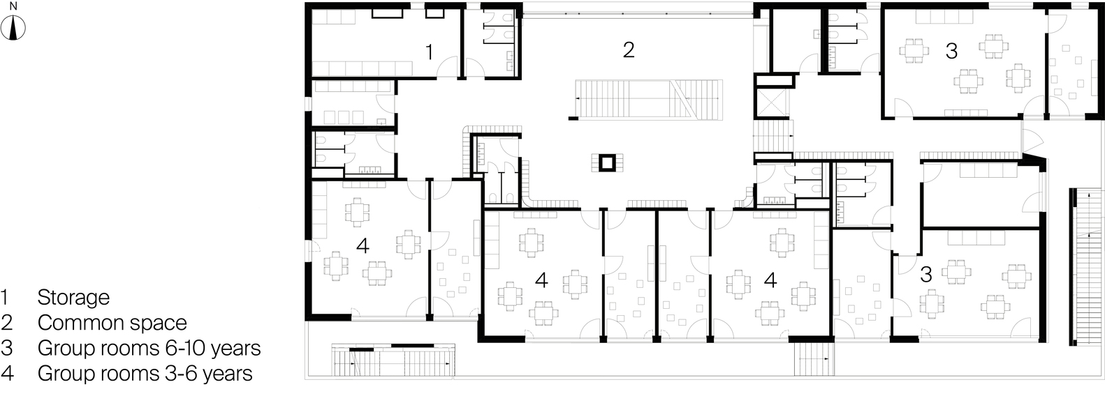 德国 Henninger Park 幼儿园丨Meixner Schlüter Wendt-37