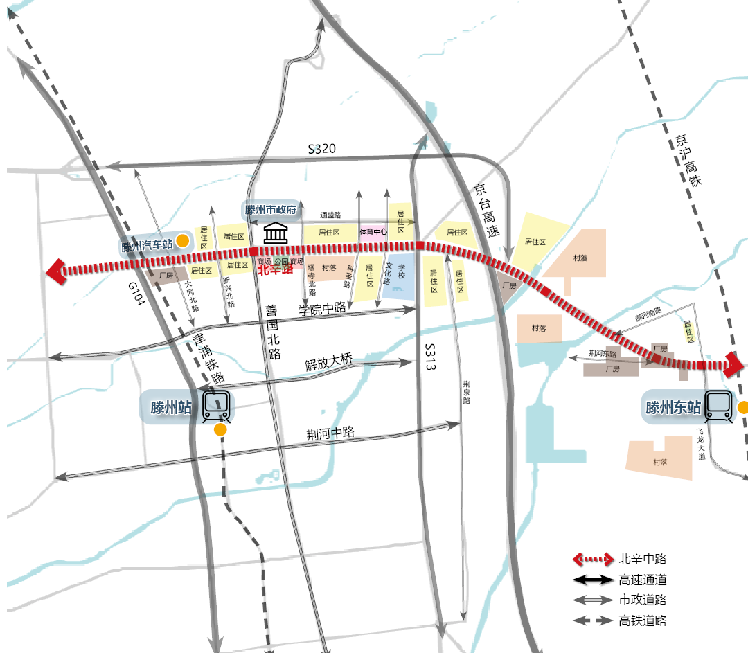 滕州北辛路道路绿化提升工程丨中国山东丨同圆设计集团股份有限公司-3