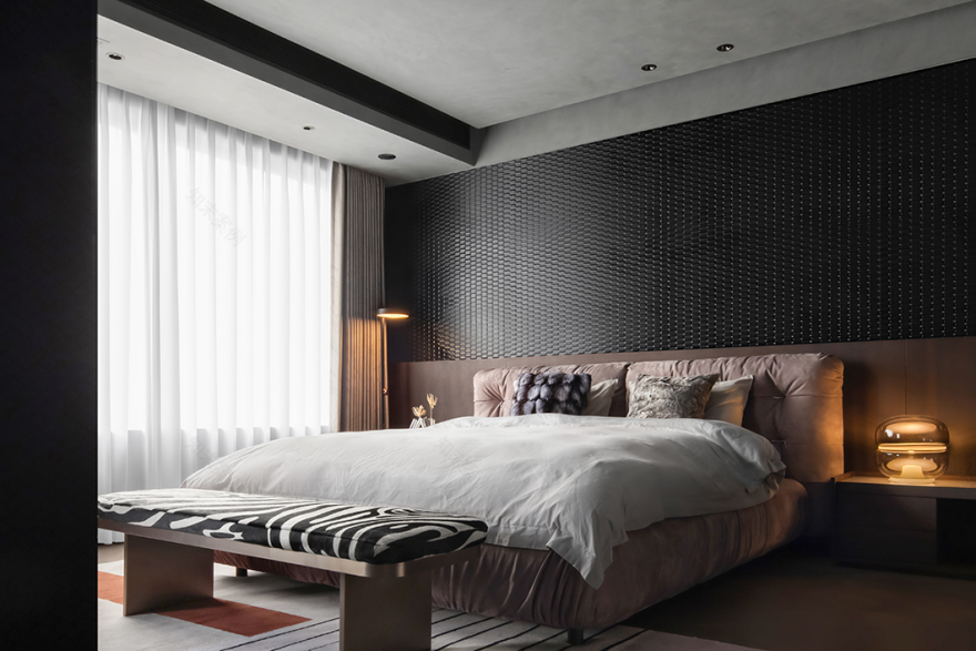 广西中海天钻大平层丨中国柳州丨上海诺纳建筑装饰设计有限公司,佛山舍田营造软装设计有限公司-33