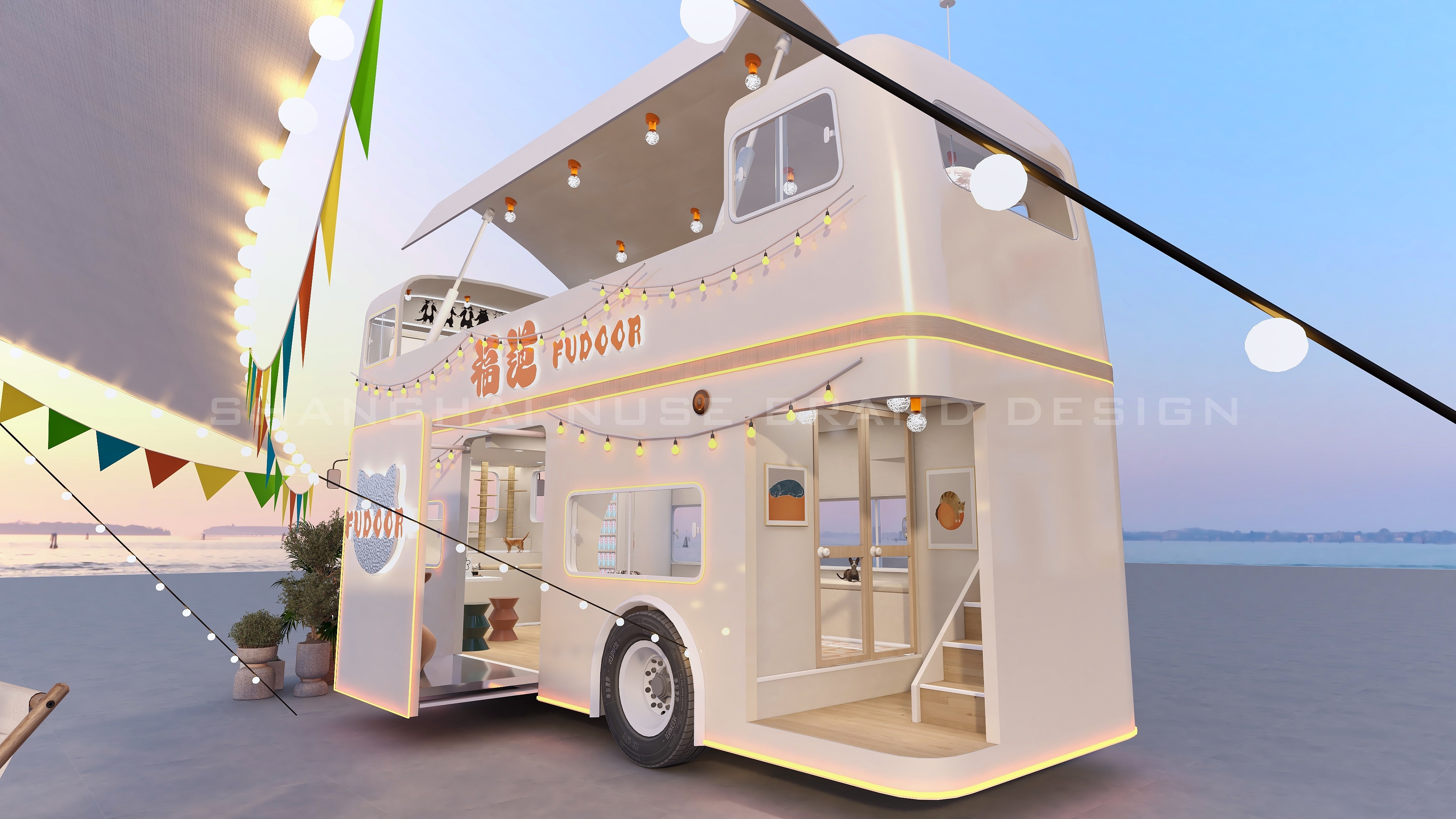 猫咖巴士设计丨木村空间设计有限公司-10