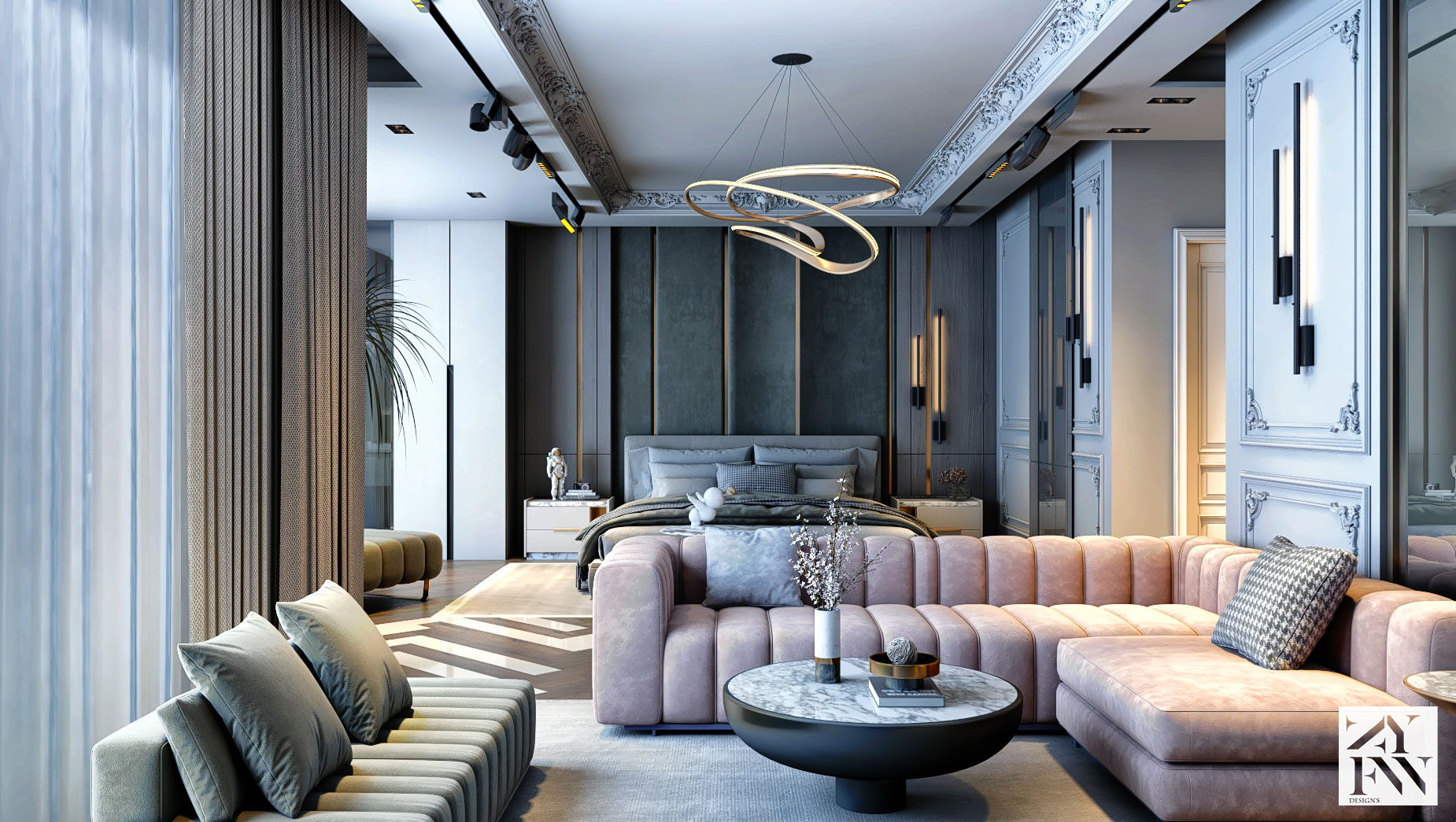 NEO CALSSIC MASTER BEDROOM-2