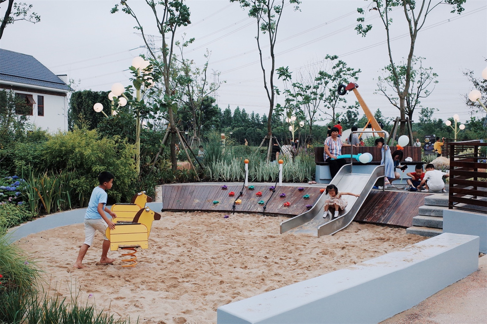 上海庄行社区花园丨中国上海丨上海四叶草堂青少年自然体验服务中心泛境景观设计-9