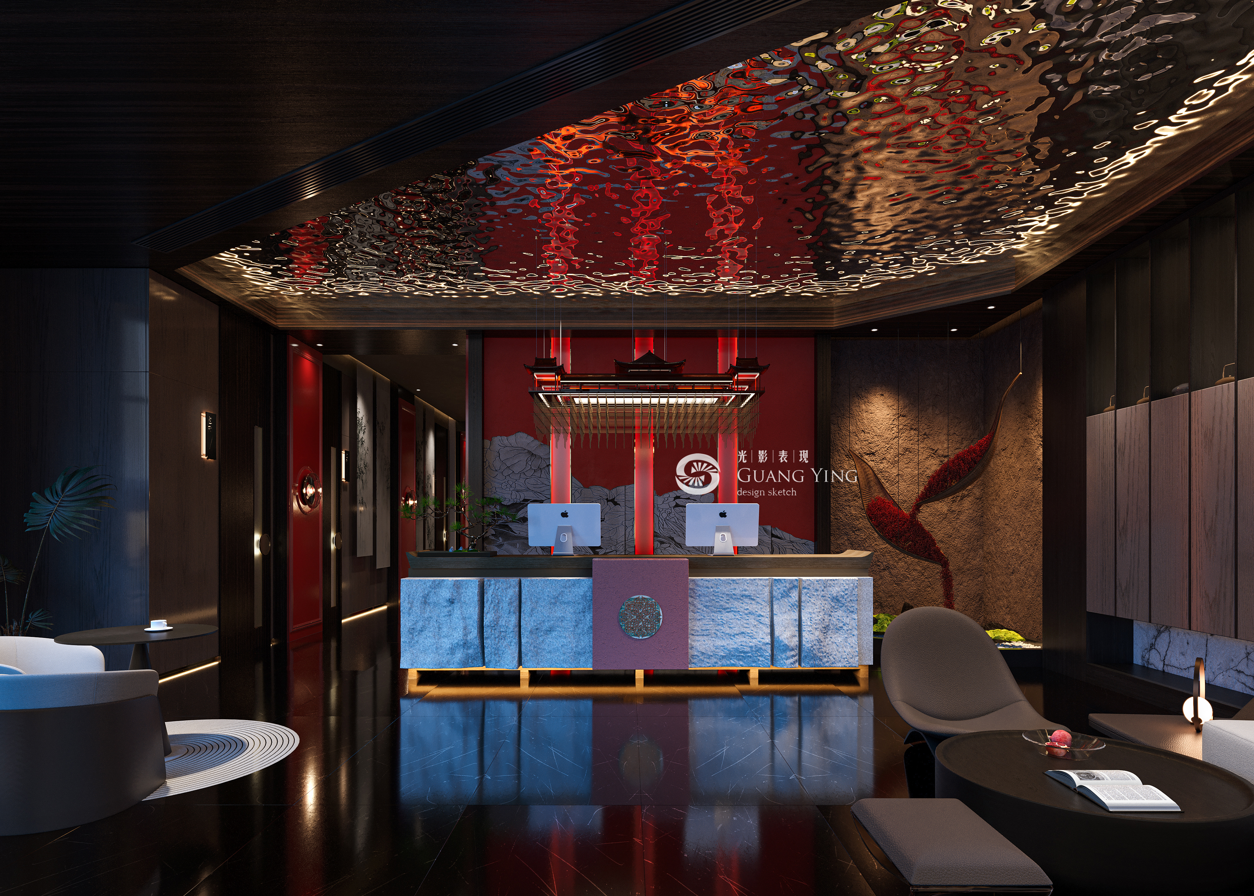 会所工装效果图-0