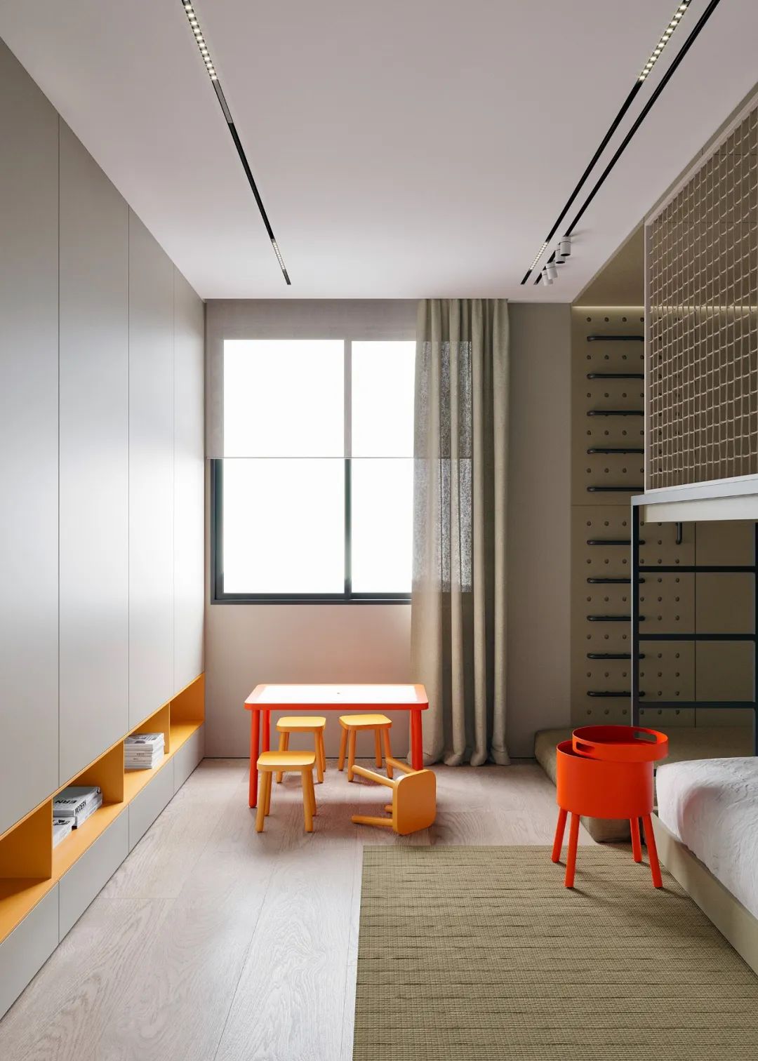 巴塞罗那现代轻法式住宅丨西班牙巴塞罗那丨Alex Tolkachev-68