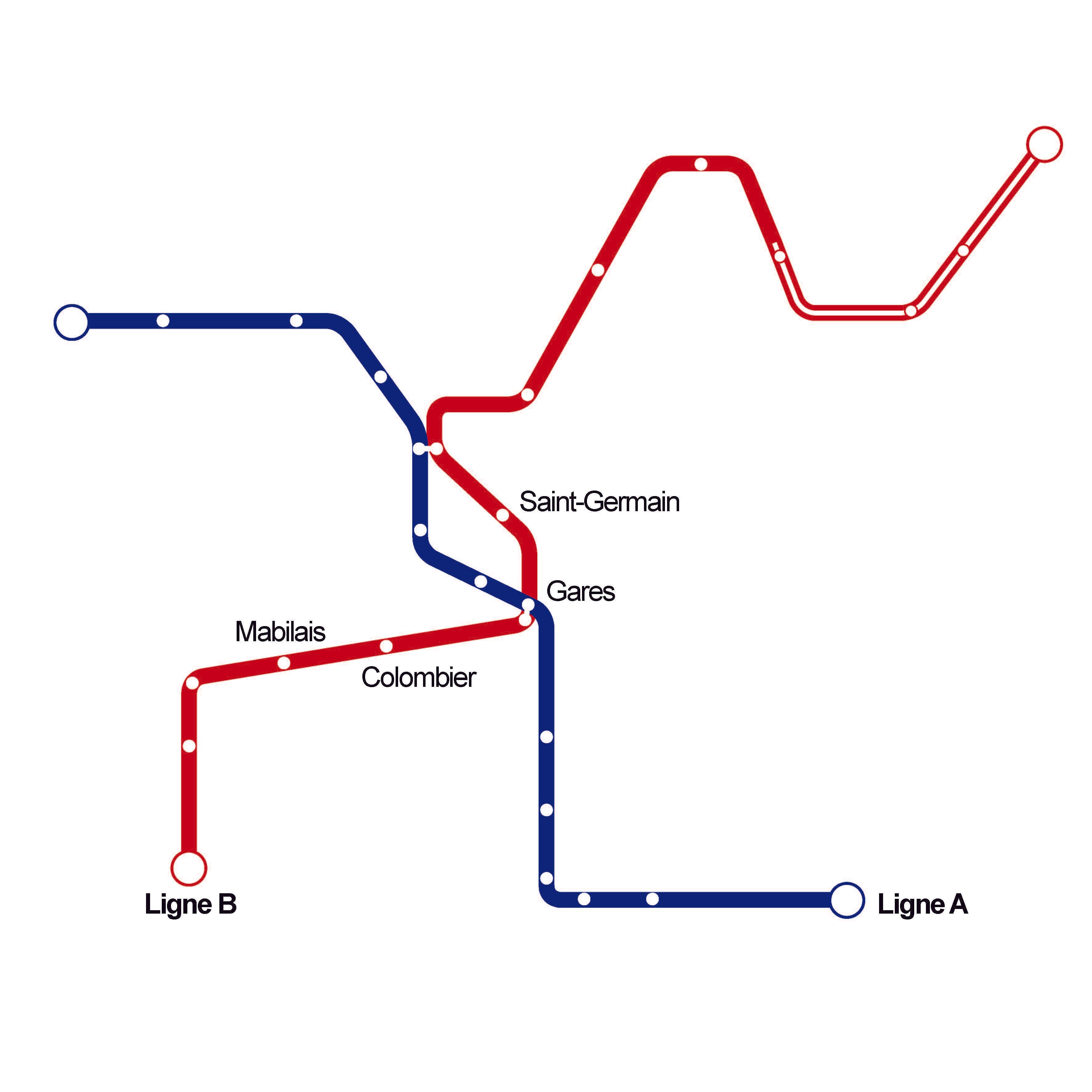 雷恩B线4个地铁站丨法国雷恩-44