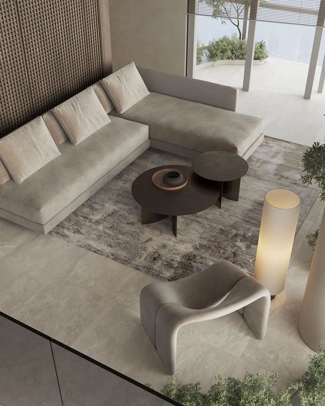 BISCAYNE BLVD 顶层复式极简主义设计丨ArtPartner Architects-59