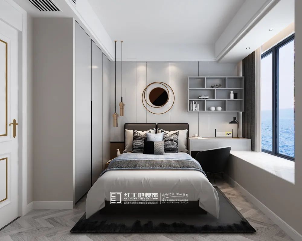 现代轻奢海景大平层,打造优雅魔力空间-37