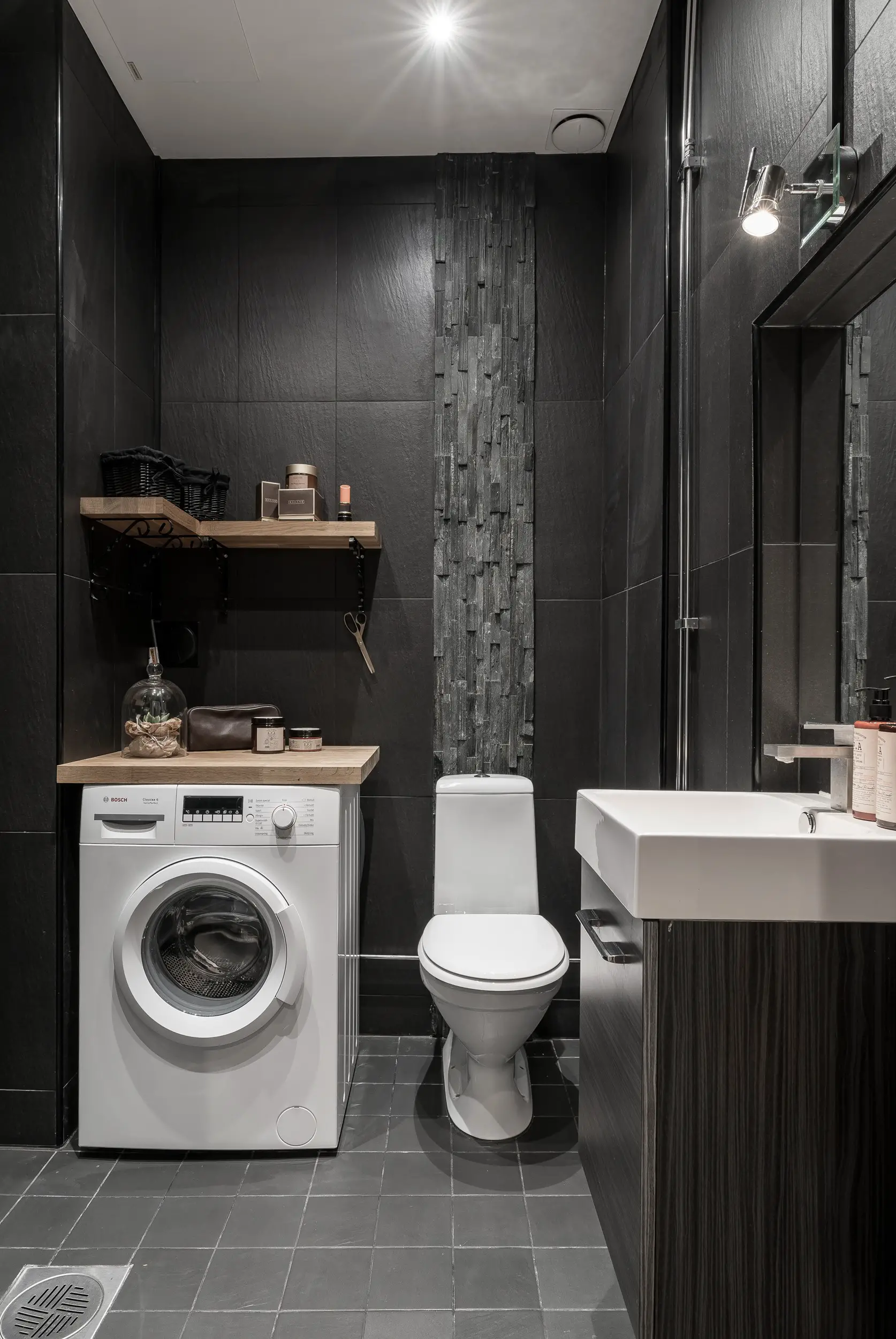 暗夜公寓，灰色温馨空间-23