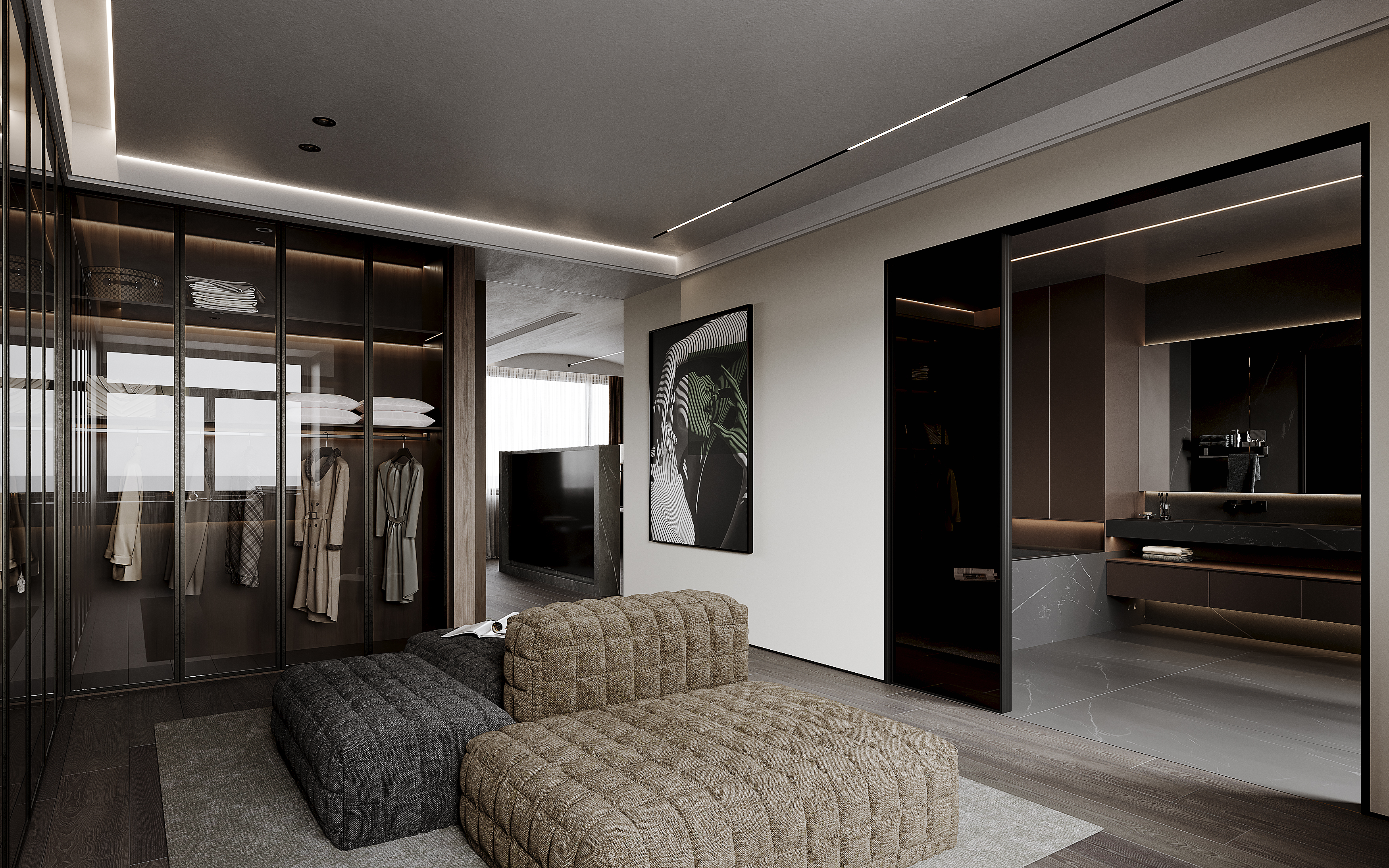 现代主卧套间 -8