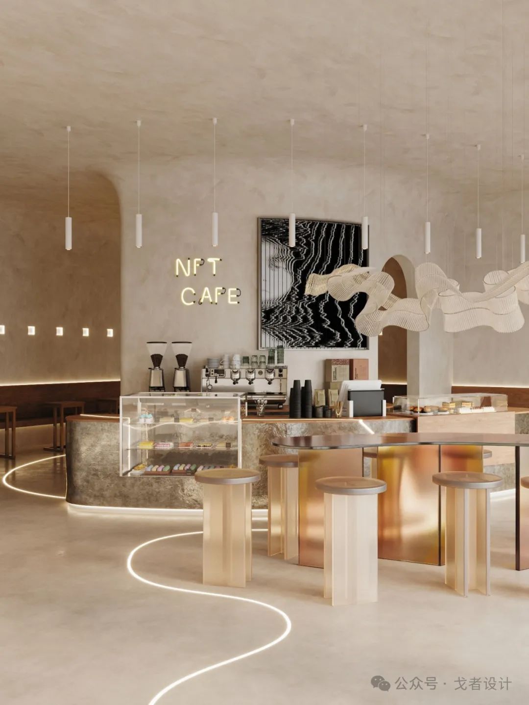 高品位咖啡馆空间|北京戈者设计-2
