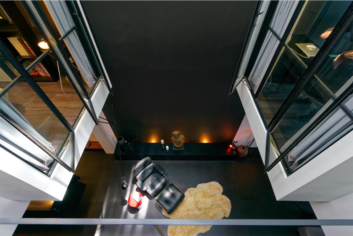 双人住宅中的流动空间与光影游戏-57