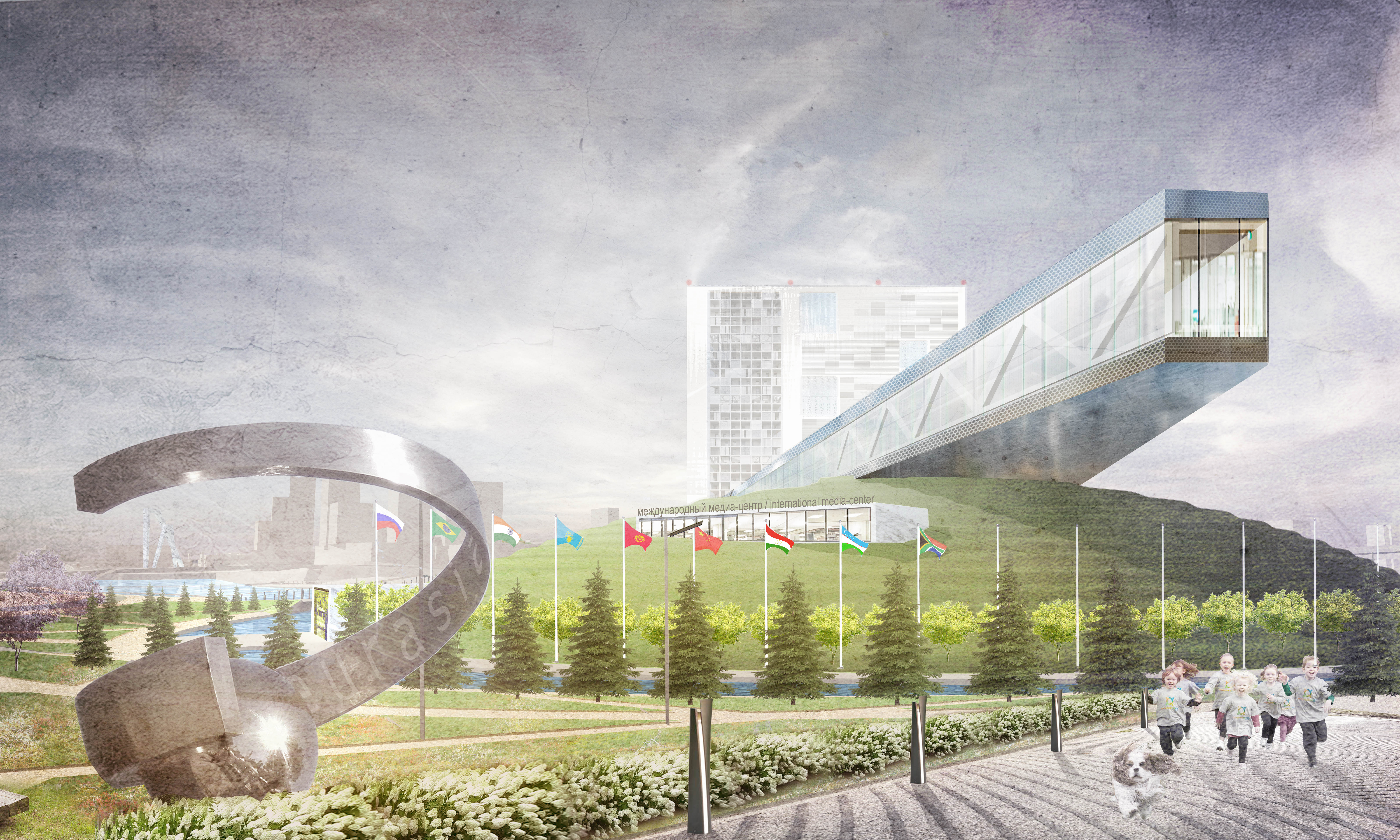 Chelyabinsk 城市 Miass 河滨总体规划-11