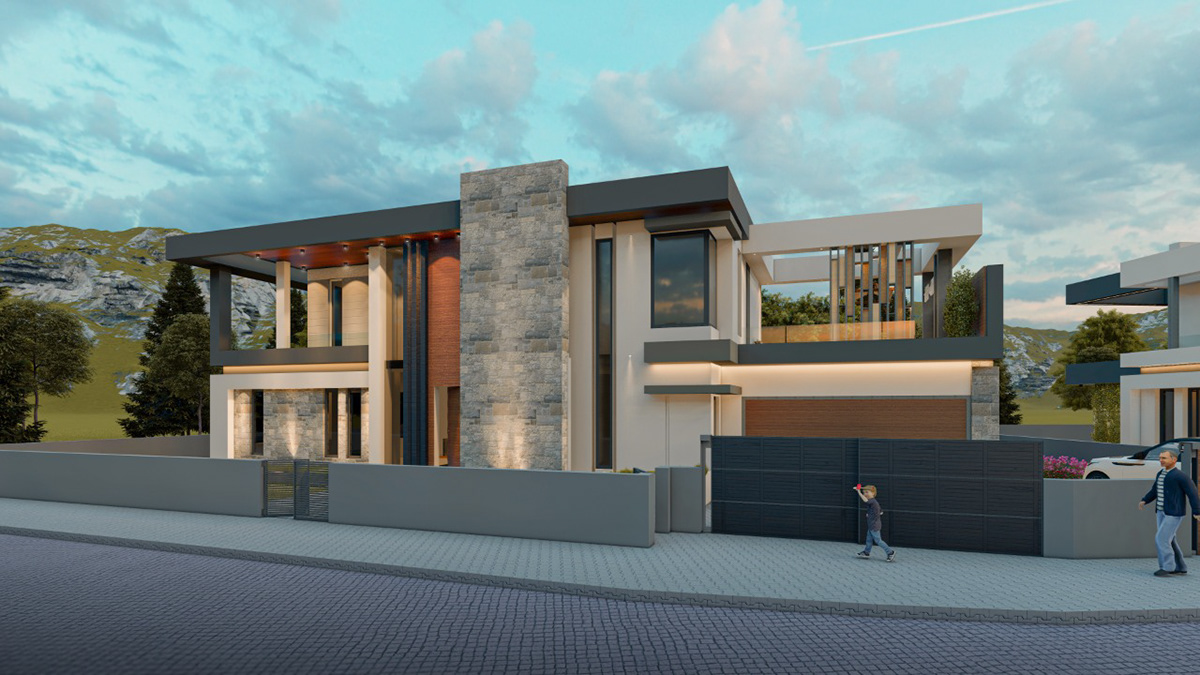 尼科西亚现代别墅设计丨塞浦路斯尼科西亚-3