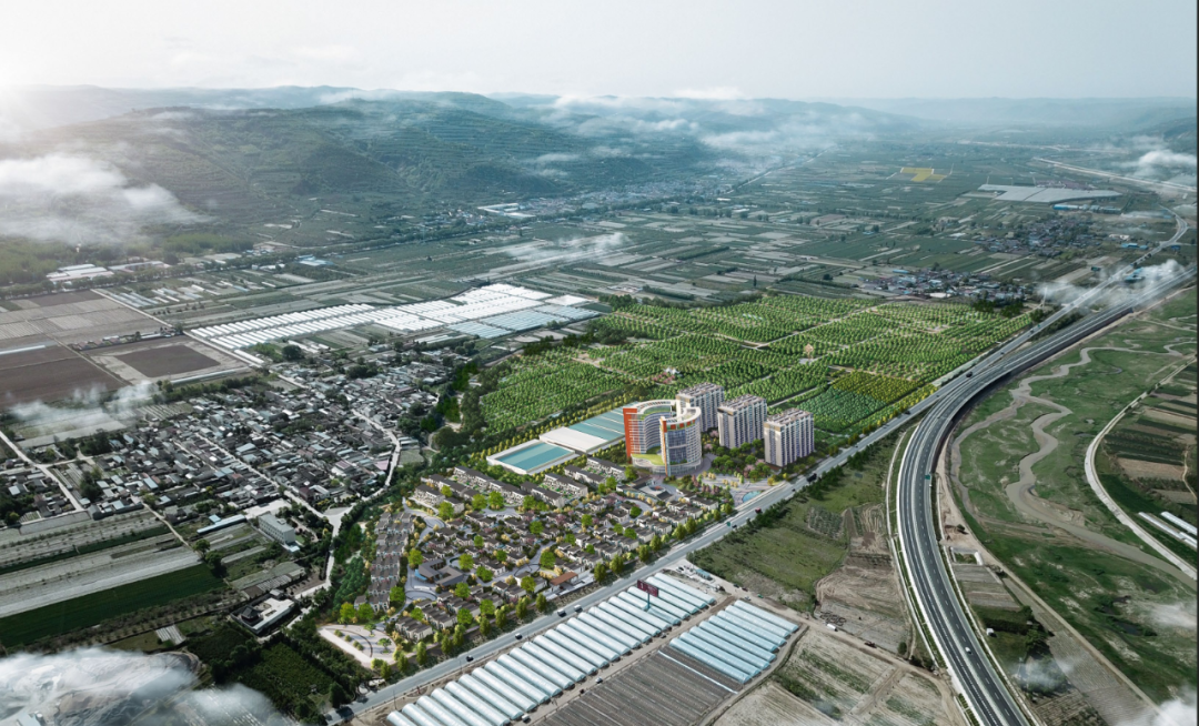 甘肃静宁德美苹果康养小镇丨中国甘肃-4