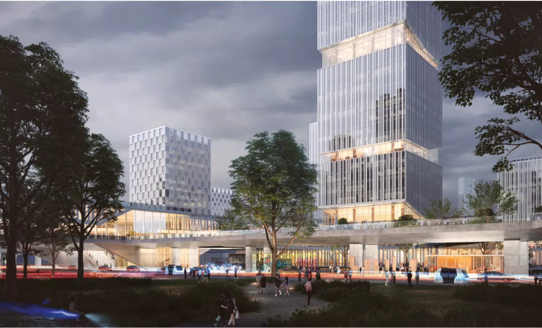临港滴水湖核心区文旅宜居区地区中心“站城一体化”开发方案丨中国上海丨德国 gmp 建筑师事务所-38