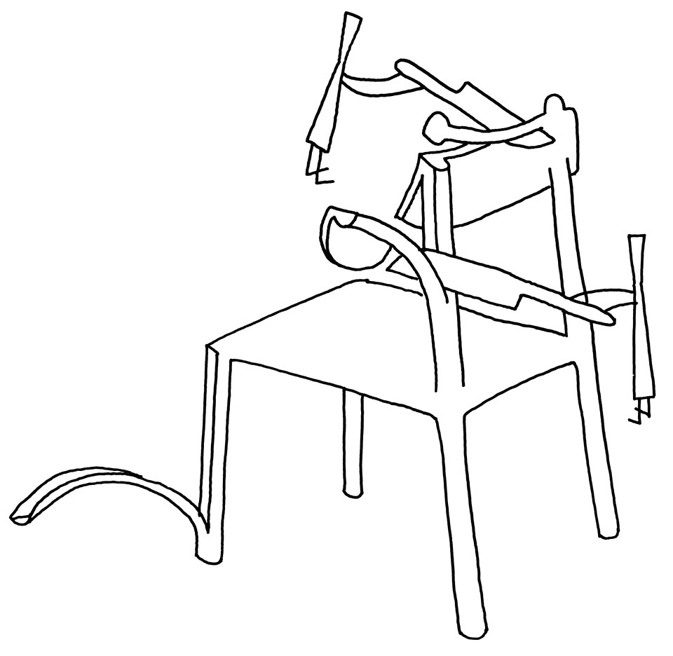 “刀锋”桌椅 | 柔和与硬朗的完美平衡-26