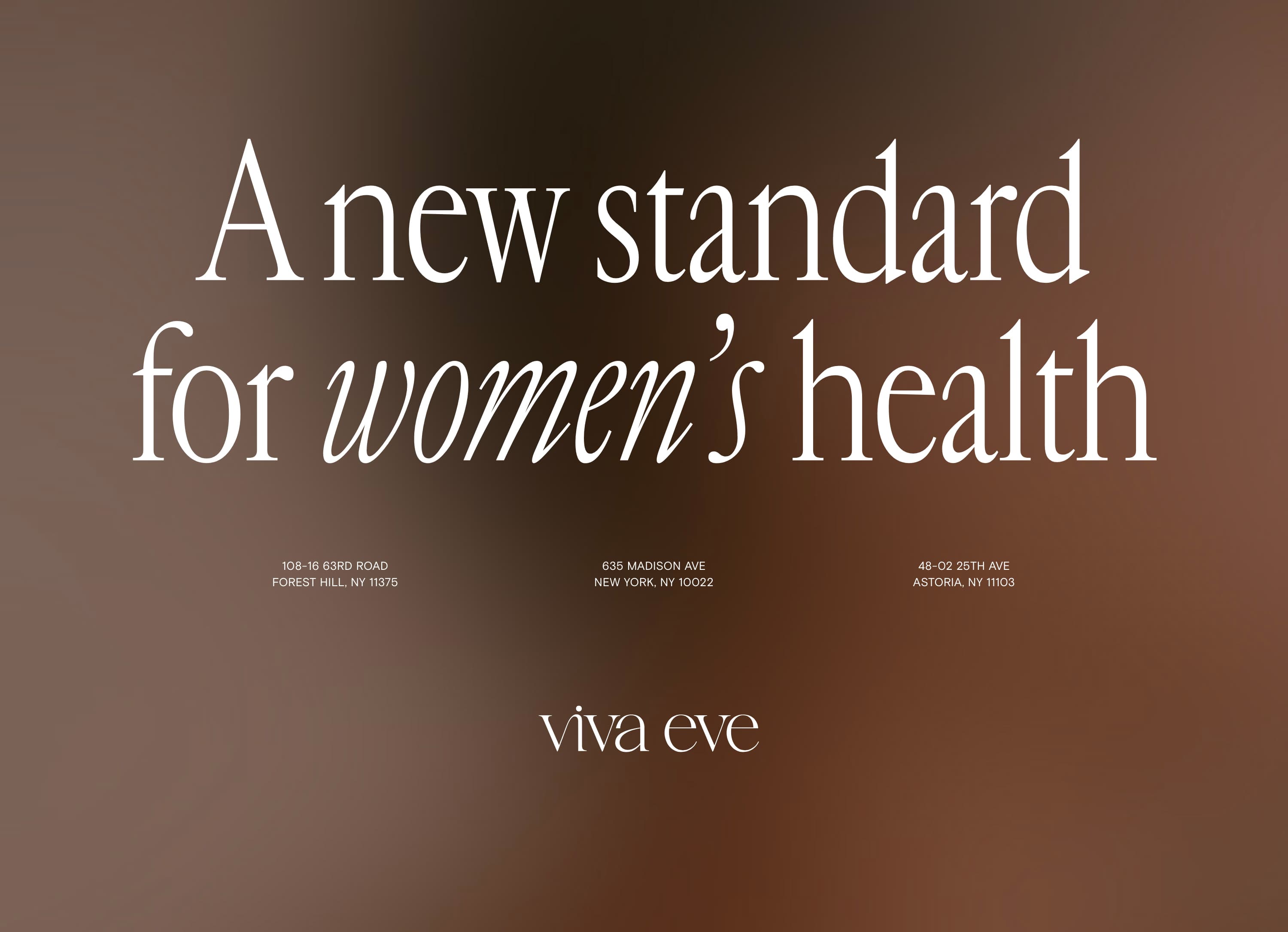 Viva Eve女性健康诊所项目丨TUX-9