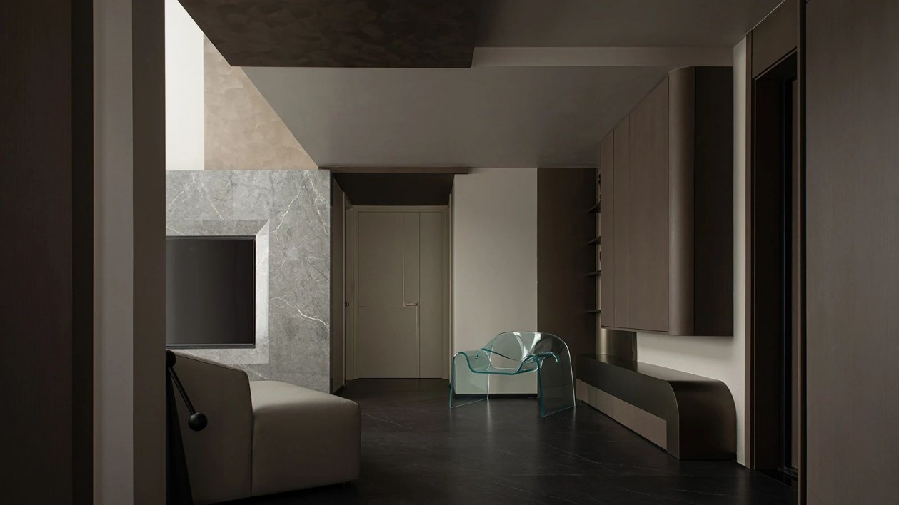 350 平时尚平静的气质空间丨黎水仁佳设计公司-13