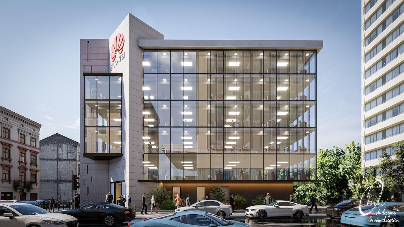 Anastasiya Gushchina丨办公建筑丨Huawei Headquarters Architectural Design-4