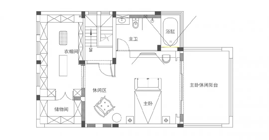 湘潭奥园冠军城现代轻奢别墅设计丨中国湘潭丨湖南艾迪空间设计有限公司-5