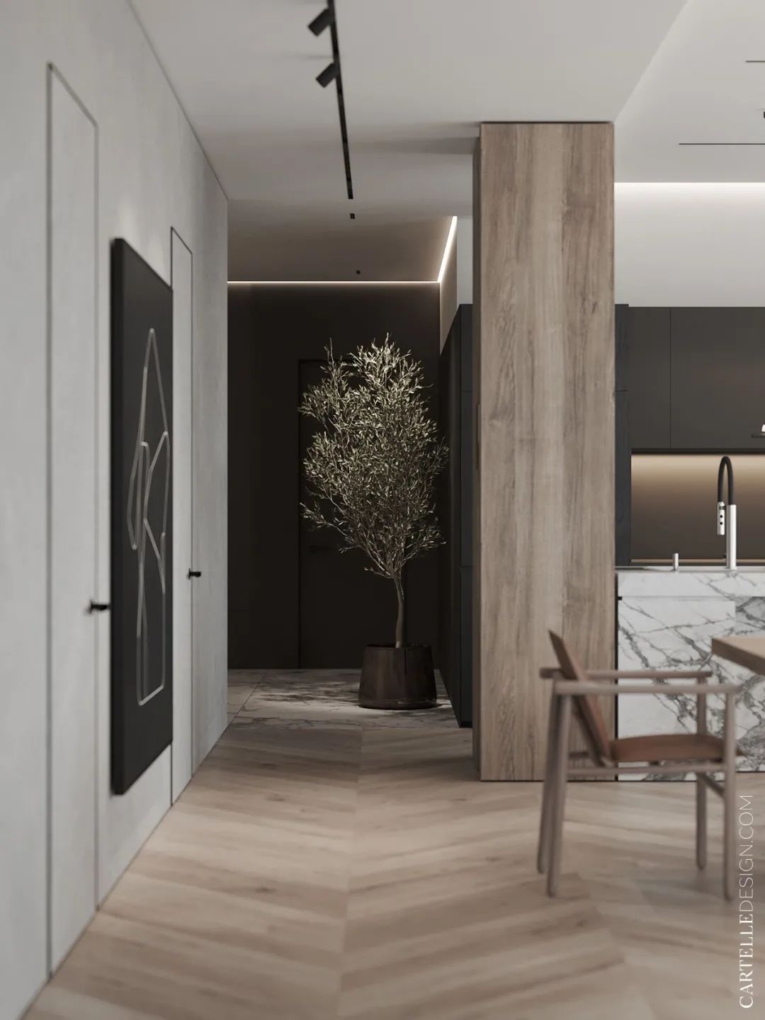 简雅美宅丨Cartelle Design-3