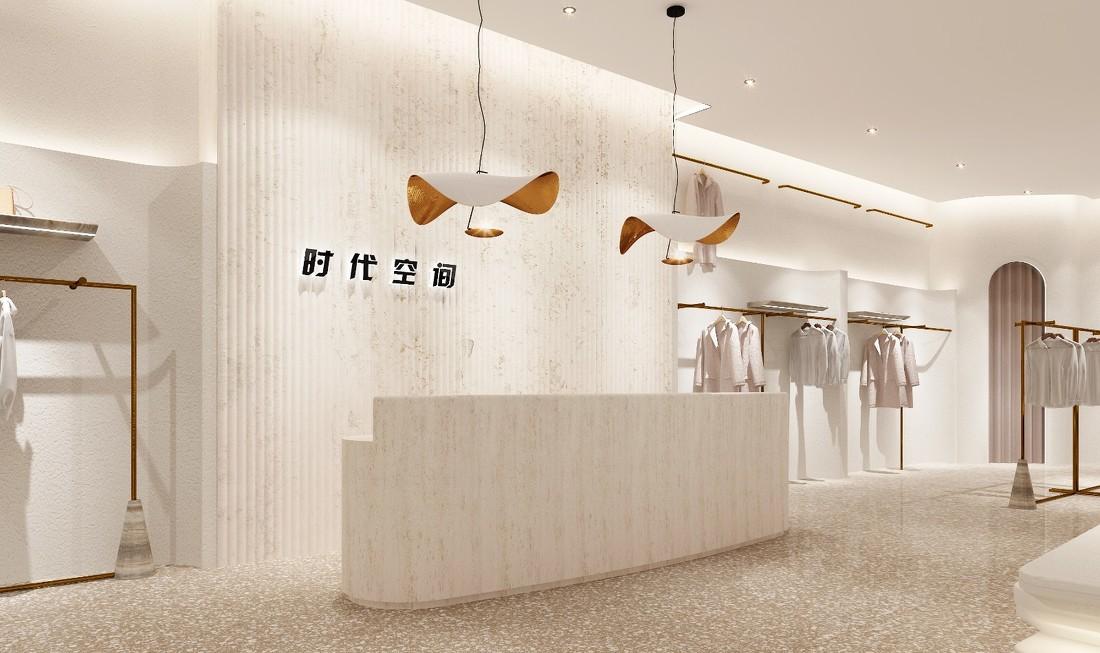 
克莱因设计丨时代空间品牌女装店 -1