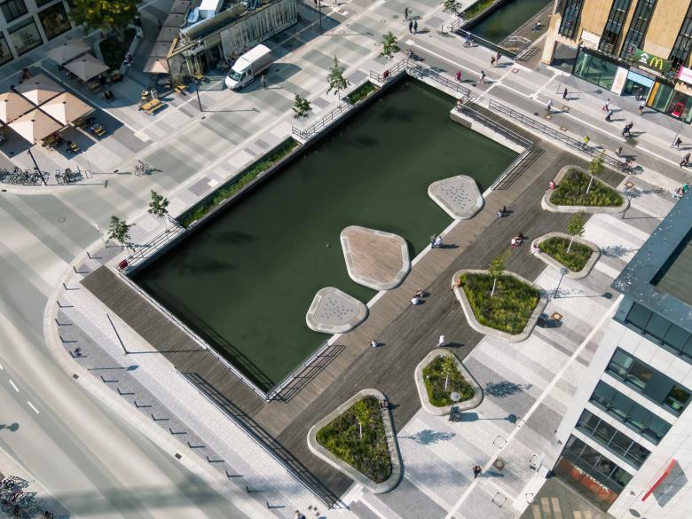 bgmr Landschaftsarchitekten丨Umgestaltung Holstenbrücke, Kleiner Kiel Kanal丨德国-28