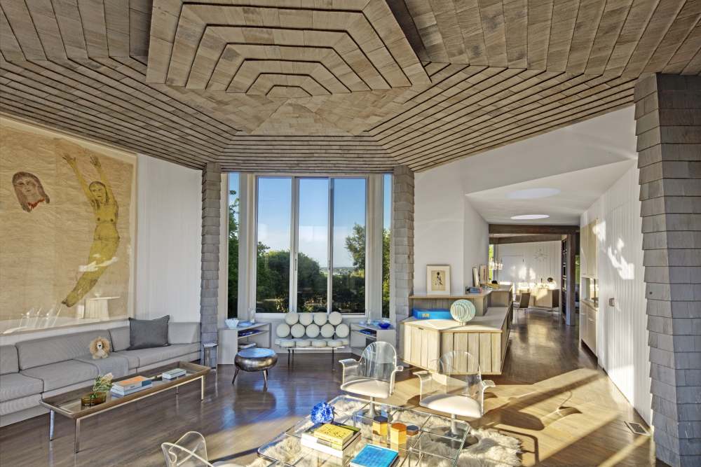 重塑蒙托克现代主义传奇 · Lauren Rottet 的六边形之家-11