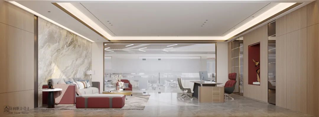 广东中山利达集团办公空间设计丨中国中山丨陈向联合设计-43