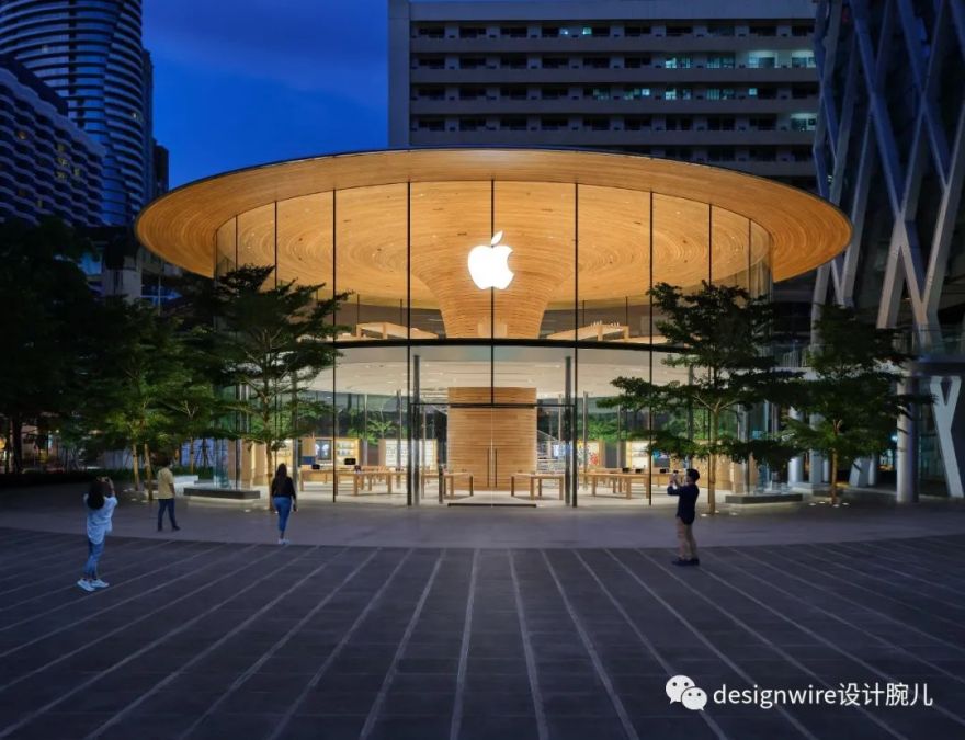 全球首个水上漂浮苹果店,创新设计诠释品牌理念-87