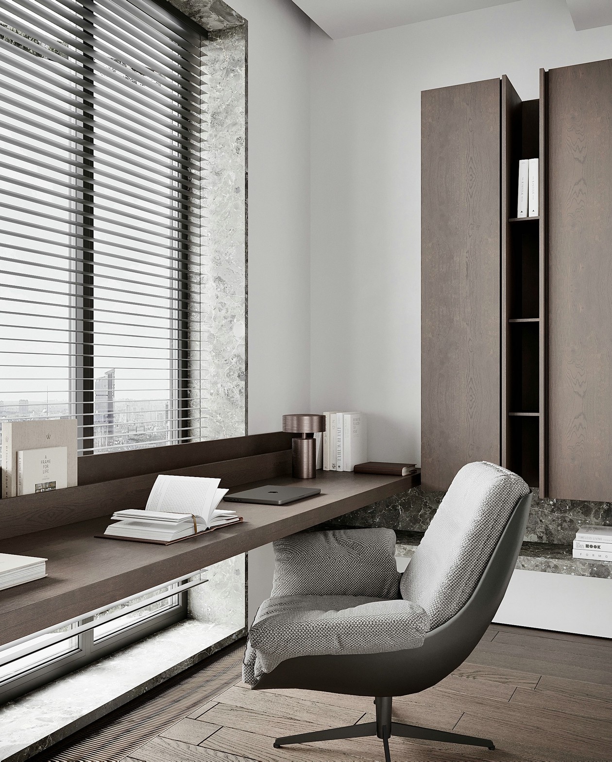 高级灰色系住宅设计-24