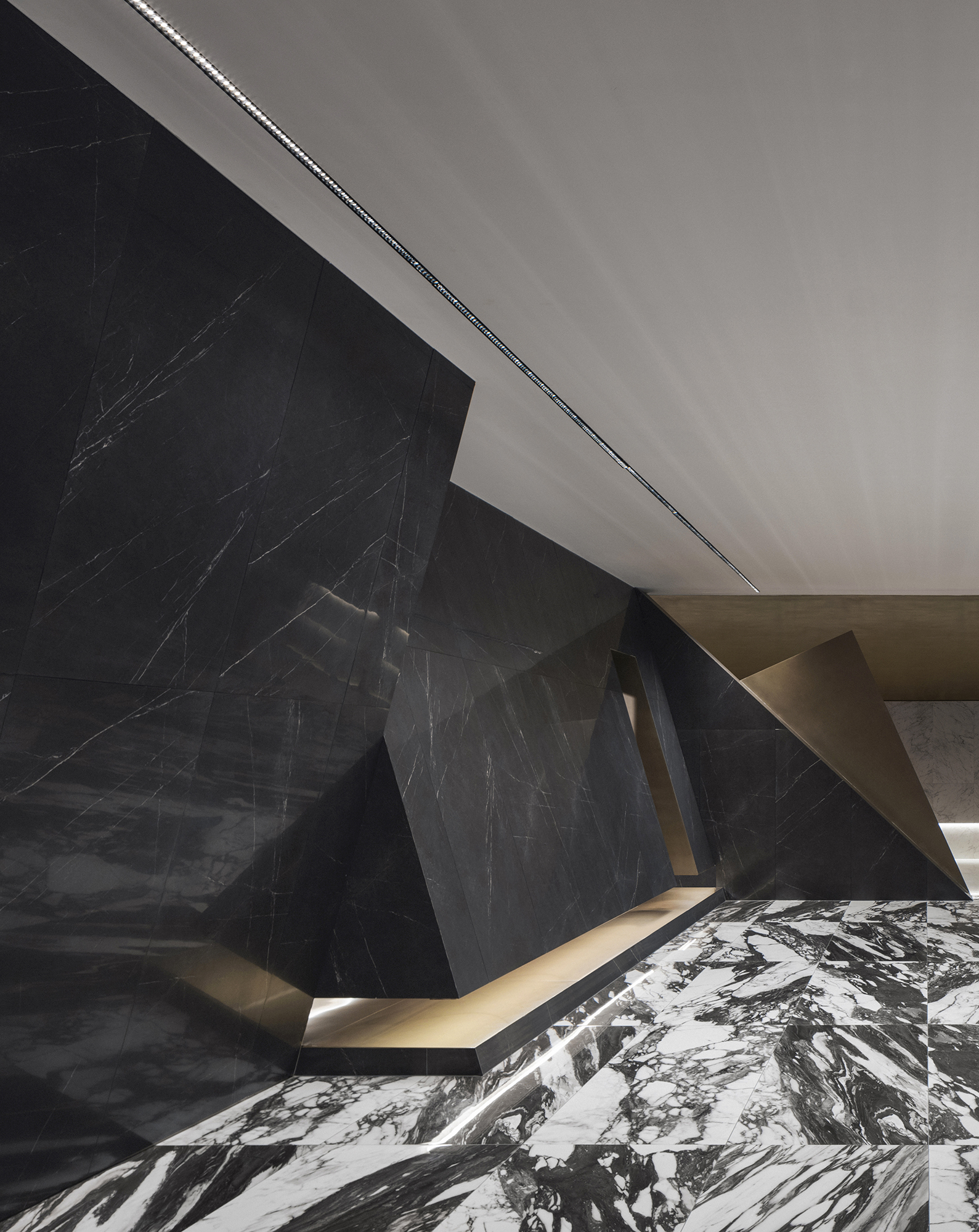 陶瓷瓷砖概念展示店的园林空间设计-11