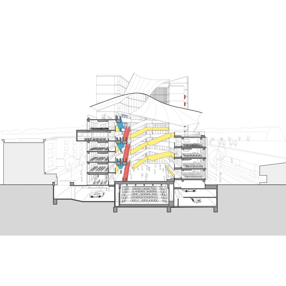 智利圣地亚哥大学商学院建筑设计丨Marsino Arquitectura-46