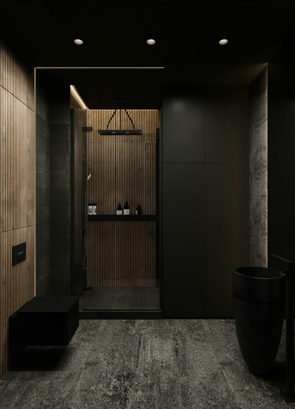 黑色炫酷家居风，猛男的最爱-25