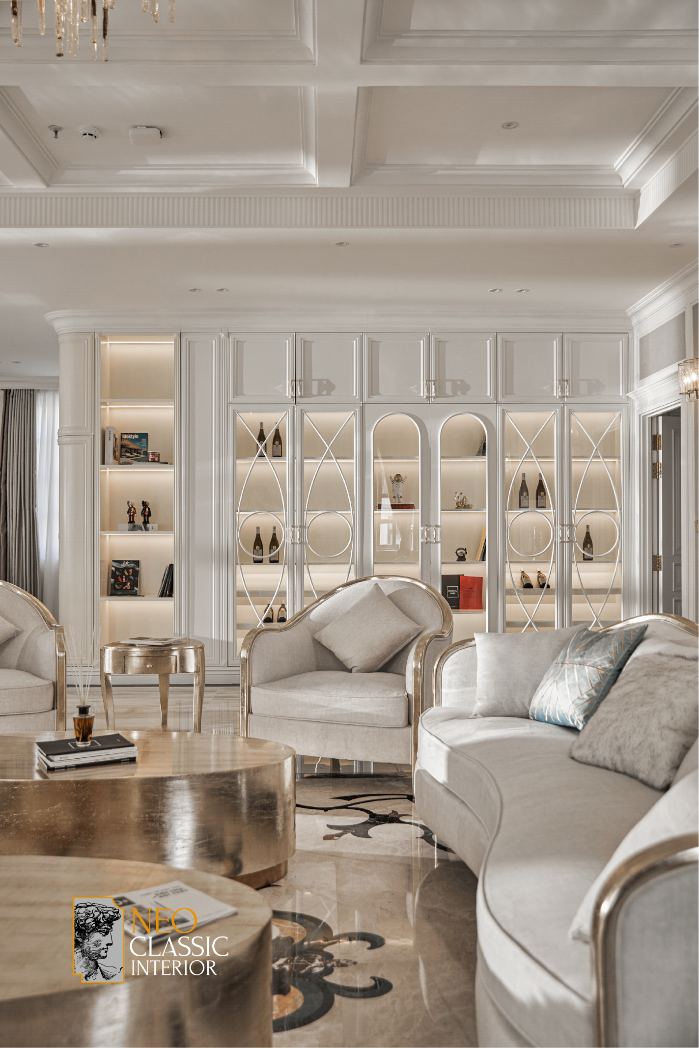 Penthouse Thang Loi Central Hill, Long An, Vietnam | NEO Classic Interior Design-36